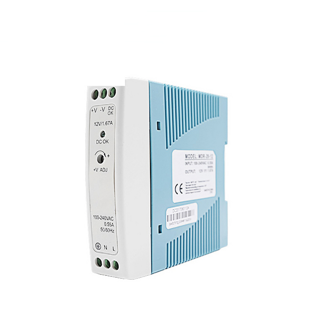 MDR-20-24 20W 24VDC 0.85A Din Rail Mounting Switching Power Supply