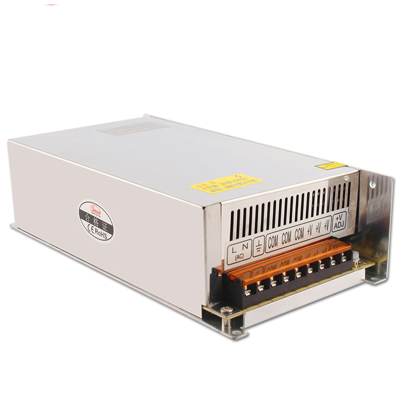 S-600 600W Enclosed Switching Power Supply សម្រាប់ម៉ាស៊ីនបូមពន្លឺព្រះអាទិត្យ