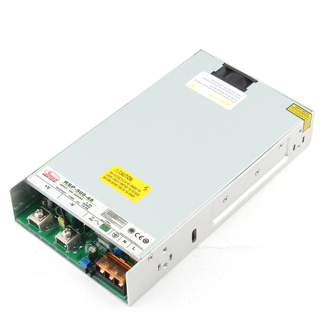 500W High-Efficiency Single-Group Output PFC Power Supply with Multi-Voltage Outputs (RSP-500 Series) – Industrial, Medical, and Telecommunication Applications