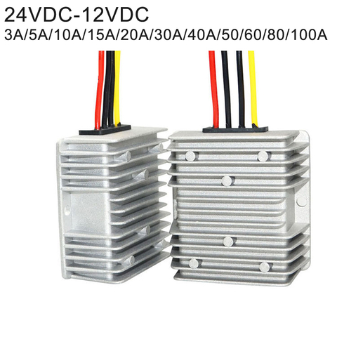 24VDC to 12VDC 1.5A to 100A Step Down Non-isolated DC-DC Buck Power Converter