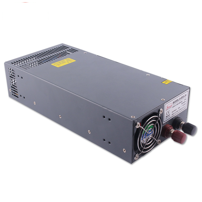 S-1200 1200W Enclosed Single Power Supply With DC Fan