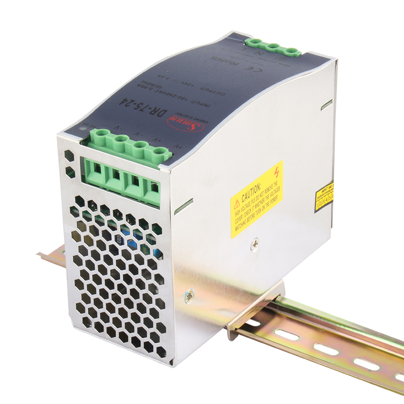 DR-75-24 75W 24VDC Din Rail Mounting Industrial Power Supply