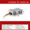 8-40V to 12V 3A to 60A Single Output Non-Isolated DC-DC Boost Buck Car Converter