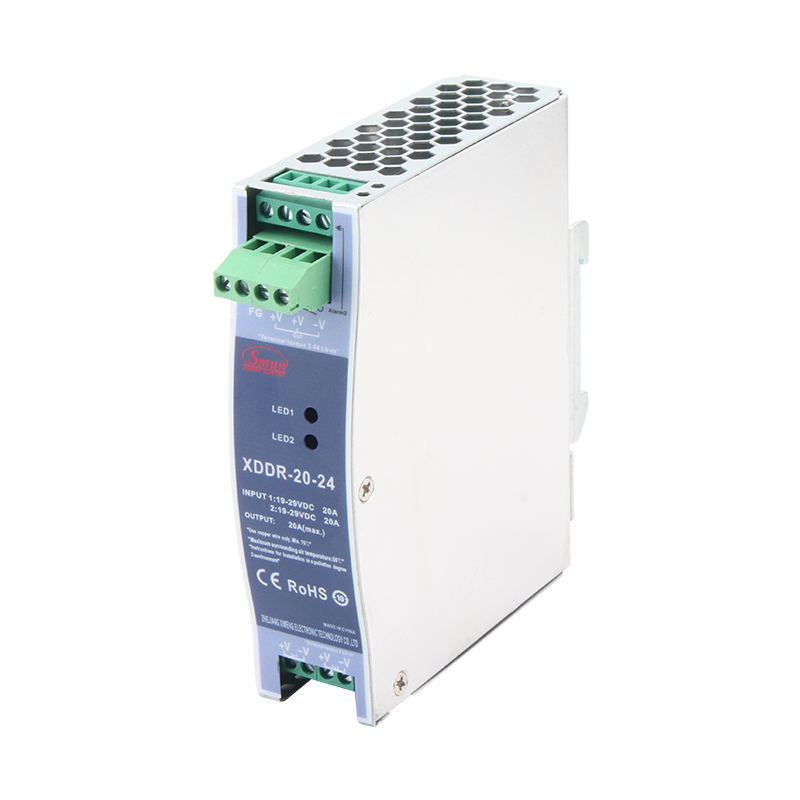 XDDR-20/DRDN-20 20A Din Rail Type Reundancy Module 12V/24V/48V ድጋፍ 1+1 እና N+1 Reundancy System