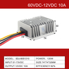 60V to 12V 5A 10A 15A 20A Non-isolated Waterproof DC-DC Converter Step Down Driver