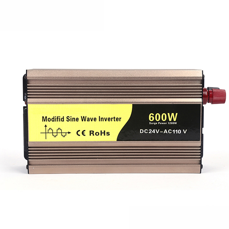 600W DC12V/24V/48V से 110VAC/220VAC संशोधित साइन वेव इन्वर्टर