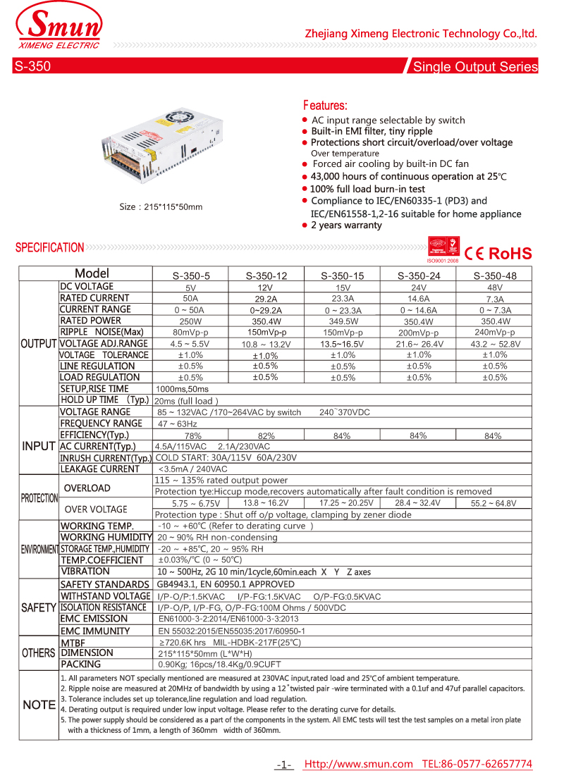 S-350 SPEC-1