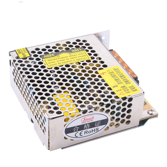 S-25 25W AC-DC Enclosed Switching Power Supply For CCTV Camera