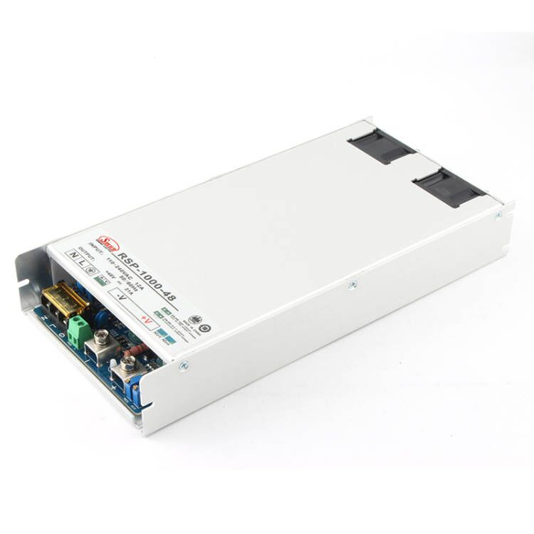 RSP-1000 Single Output Switching Power Supply with PFC, 24V-150V Adjustable, 1008W High Efficiency, Industrial Grade