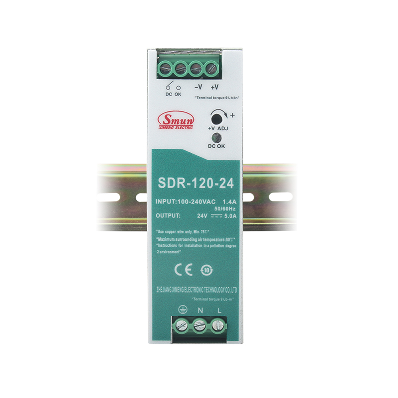 SDR-120 120W Thin Din Rail Power Supply