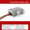 12V/24VDC to 5VDC 3A to 60A Non-Isolated Waterproof IP68 Buck DC-DC Converter 