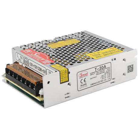 D-30A 5V4A 12V1A Dual Output Switching Power Supply 