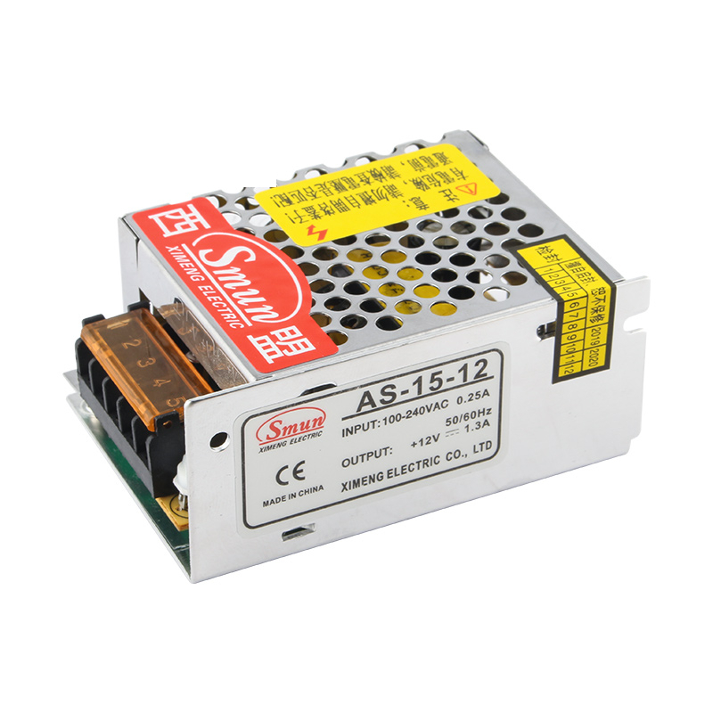 AS-15-12 15W 12VDC Small Volume Switching Power Supply