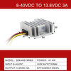 8-40V Input 13.8V 3A-55A Output DC-DC Boost Buck Power Converter