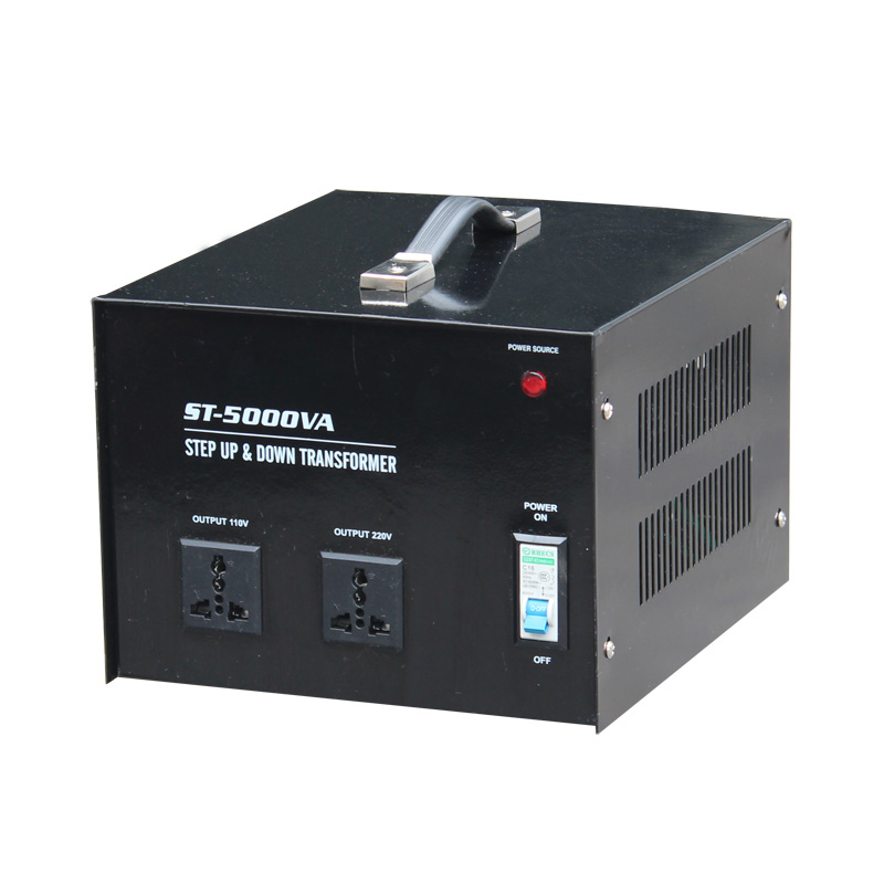 5000VA 110V முதல் 220V ஸ்டெப் அப் போர்ட்டபிள் டிரான்ஸ்ஃபார்மர்