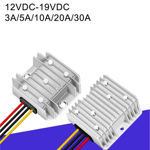 12V to 19VDC 3A to 30A Non-Isolated IP68 High Efficiency Waterproof DC-DC Converter
