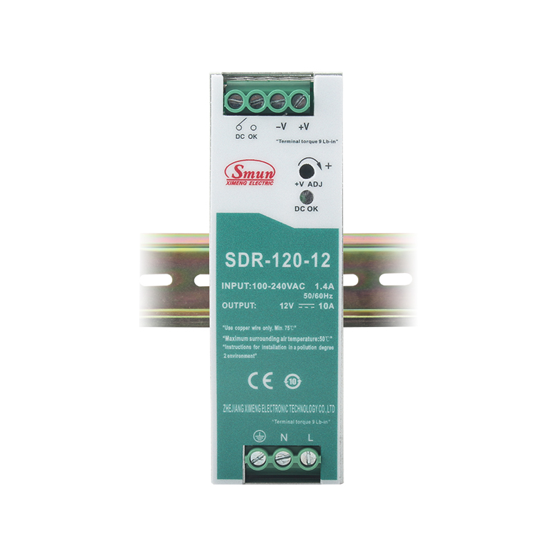 SDR-120 120W Thin Din Rail Power Supply