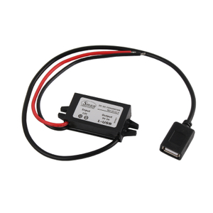 12V/24VDC to 5VDC 3A Non-Isolated DC-DC Converter With Single USB