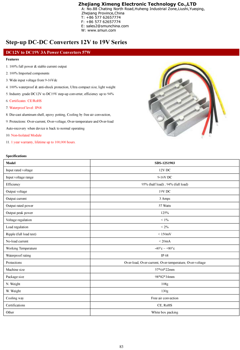 SDS-12S1903