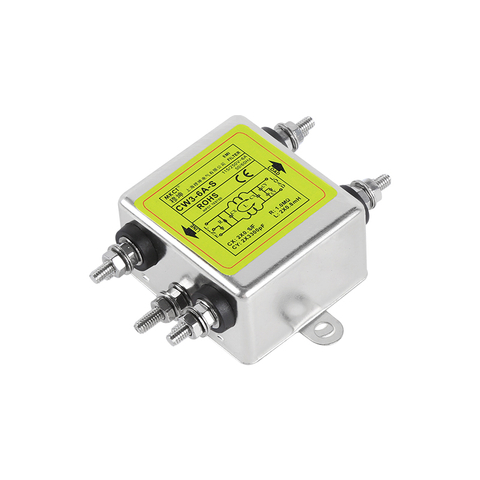 Bolt Connection 250VAC Single-phase 50/60Hz EMI Anti-interference CW3-3A/6A/10A/20A-S Filter