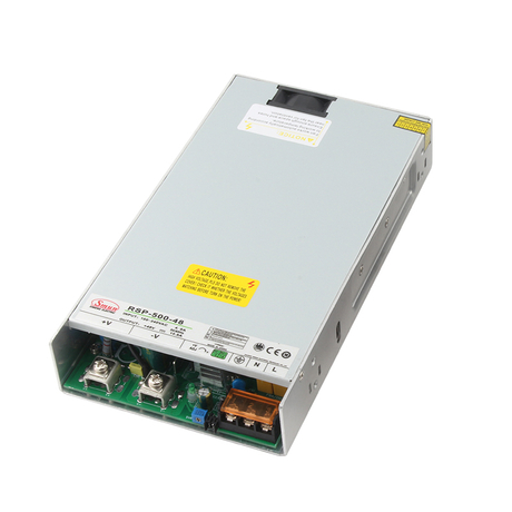 500W High-Efficiency Single-Group Output PFC Power Supply with Multi-Voltage Outputs (RSP-500 Series) – Industrial, Medical, and Telecommunication Applications