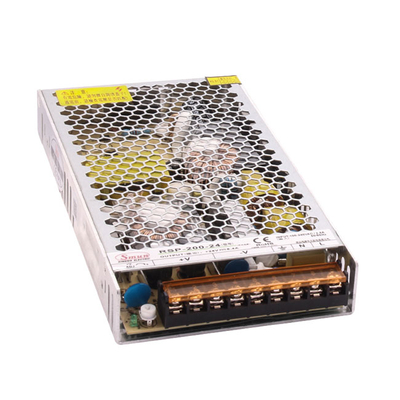 200W High-Efficiency PFC Power Supply with Multi-Voltage Outputs (RSP-200 Series) – Telecom, Industrial, and Medical Applications