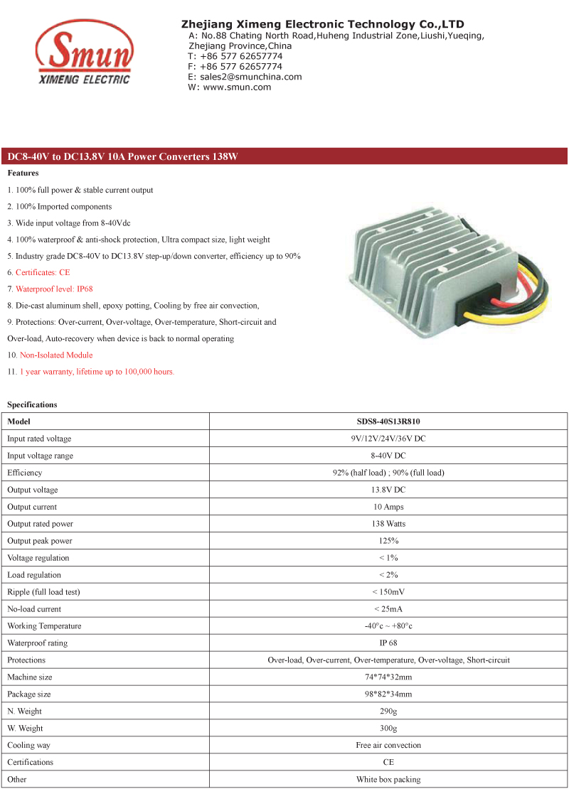 SDS8-40S13R810