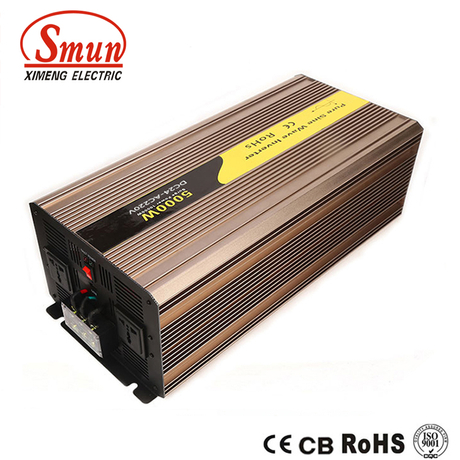 5000W Pure Sine Wave Inverter – DC 12V/24V/48V to AC, 10000W Surge, 90% Efficiency