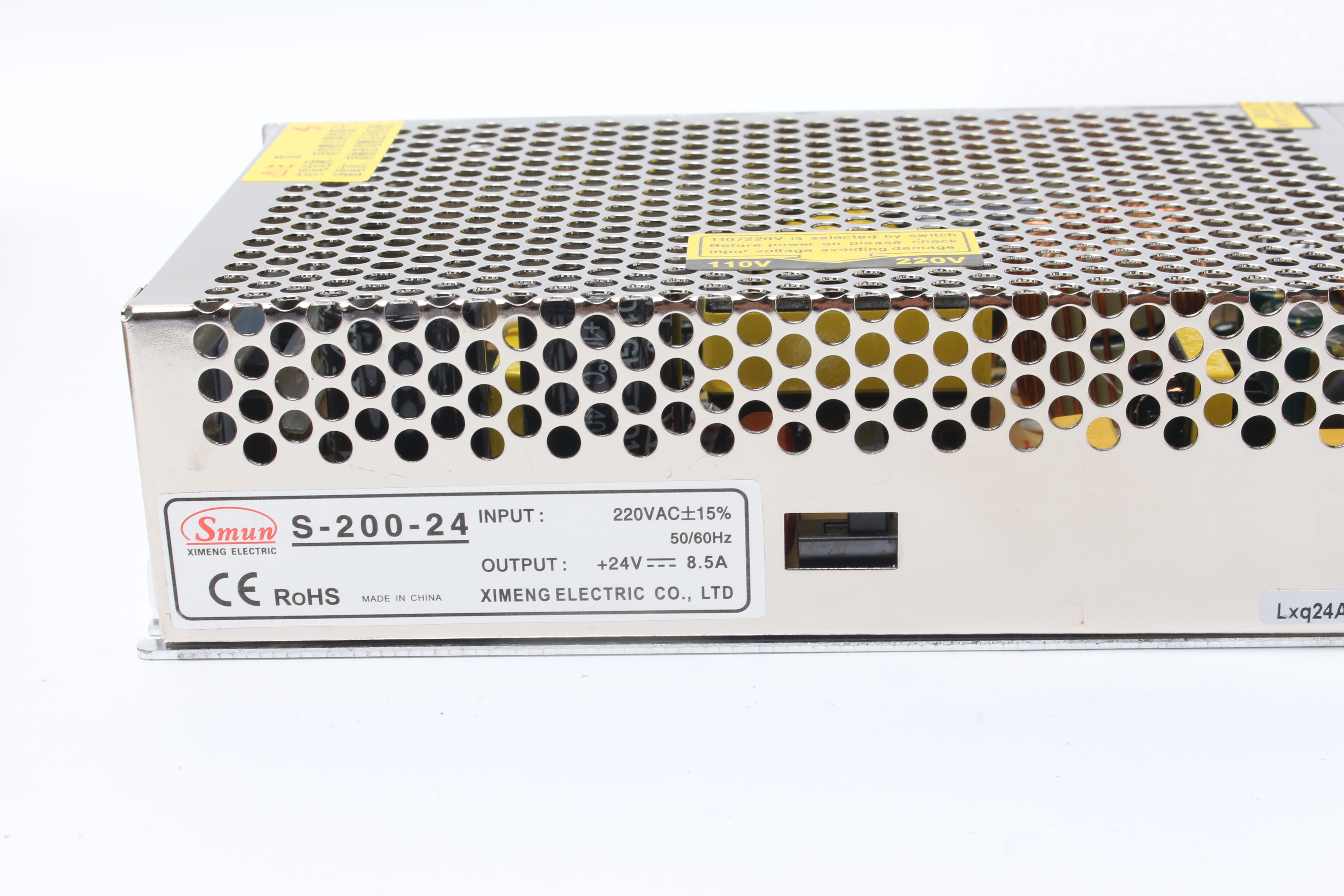 S-200 Series 200W Single Output Switching Power Supply (SMPS)