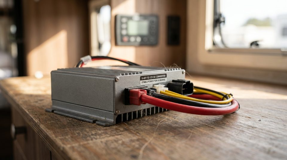 Why Your RV and Marine Setup Needs an 8-40v to 12v boost buck converter